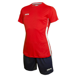 Equipo de Futbol Mitre Milan Mujer Rojo