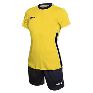 Equipo de Futbol Mitre Milan Mujer Amarillo