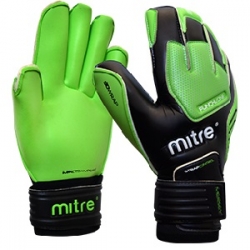 Guante Arquero Mitre Mersey Negro Verde