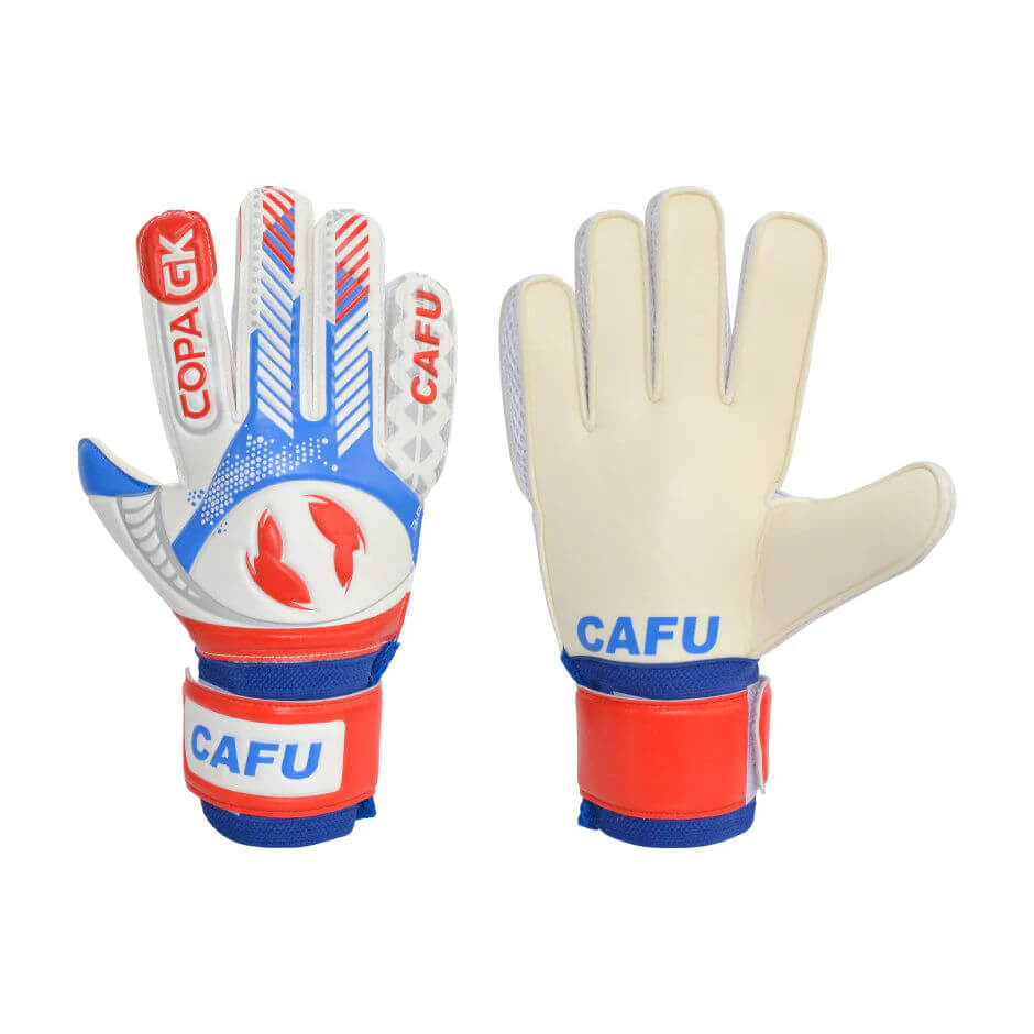 Guante Arquero Cafu Copa GK Blanco - Azul - Rojo