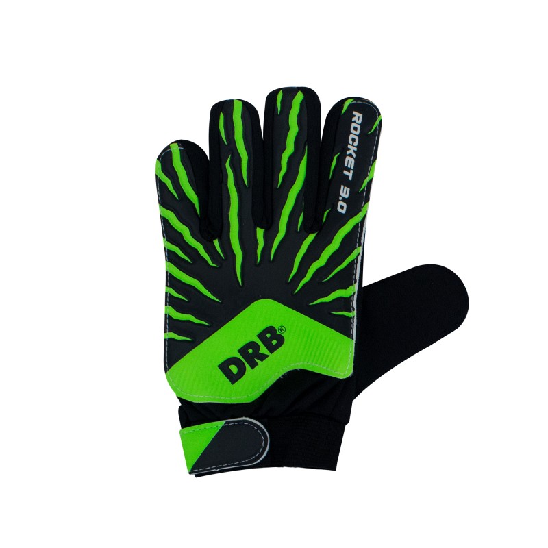 Guante Arquero DRB Rocket 3.0 Niños Negro/verde