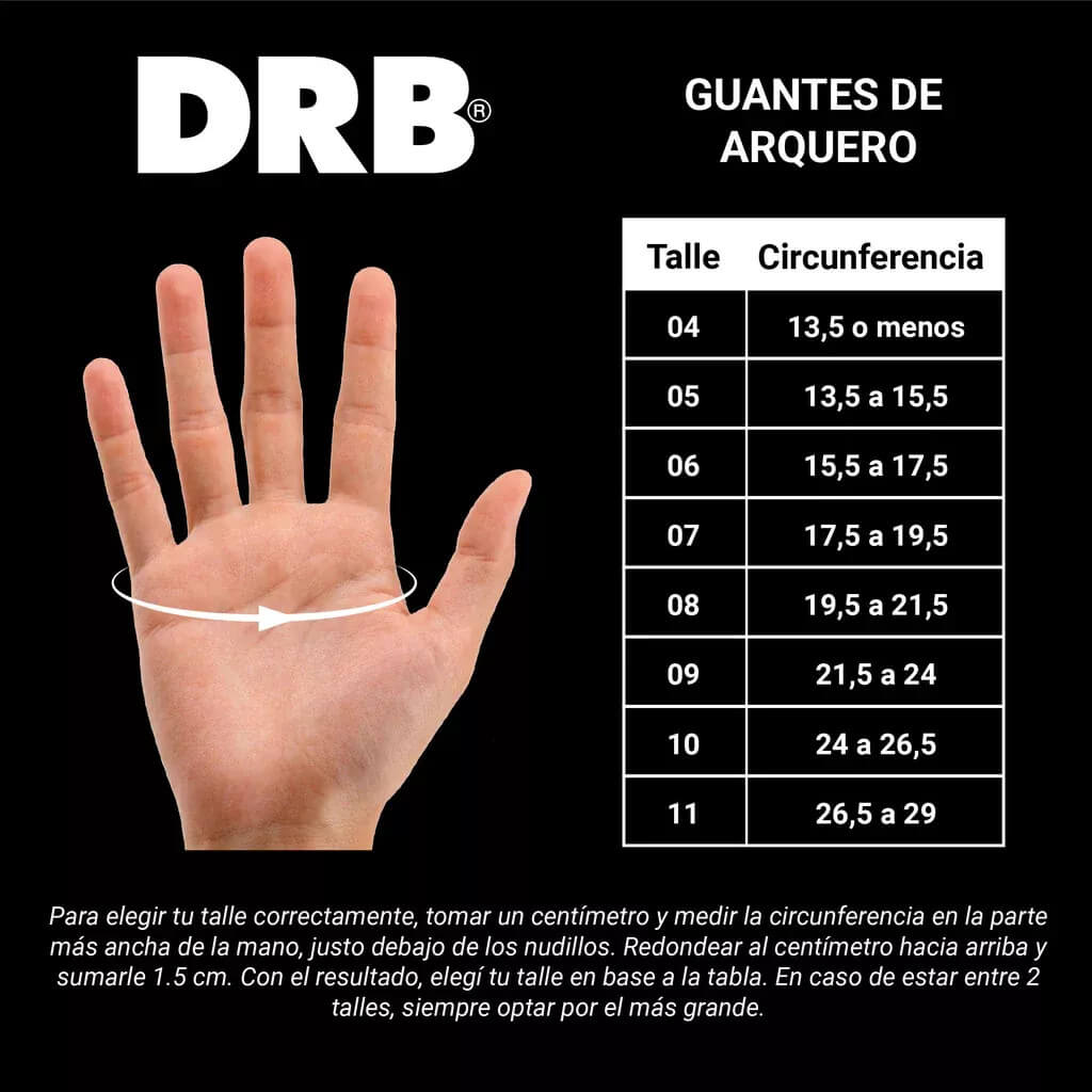 Guante Arquero DRB Leader 23 Pro Tabla