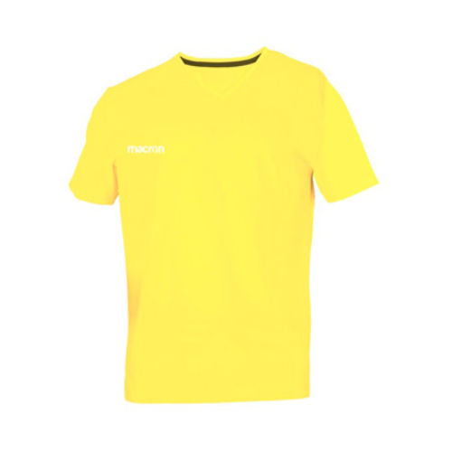 Polera Unisex Macron Siena Amarillo