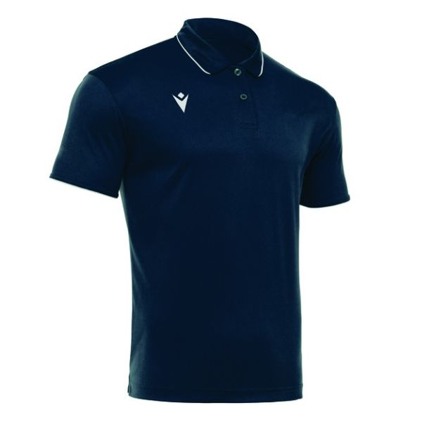 Polera Polo Macron Draco Azul Marino