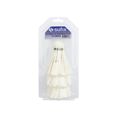 Plumilla de badminton Sufix S4 pluma