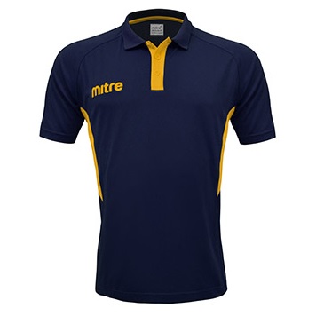 Polera Mitre Cosmos Hombre Azul Marino - Amarillo