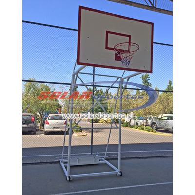 Arco - Torre de Basquetbol Oficial Transportable Desarmable - Melamina impermeabilizada