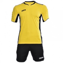 Kit - Uniforme de Aquero Mire Manga Corta Amarillo - Negro