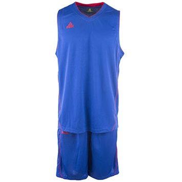 Kit de Basquetbol Peak Hombre Azul - Rojo