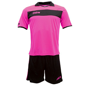 Equipo - Uniforme de Futbol Mitre London Rosado/Negro