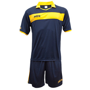 Equipo - Uniforme de Futbol Mitre London Azul Marino/Amarillo