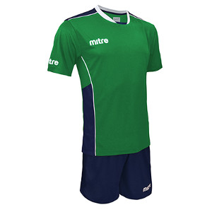Equipo - Uniforme de Futbol Mitre Oxford Verde/Azul Marino