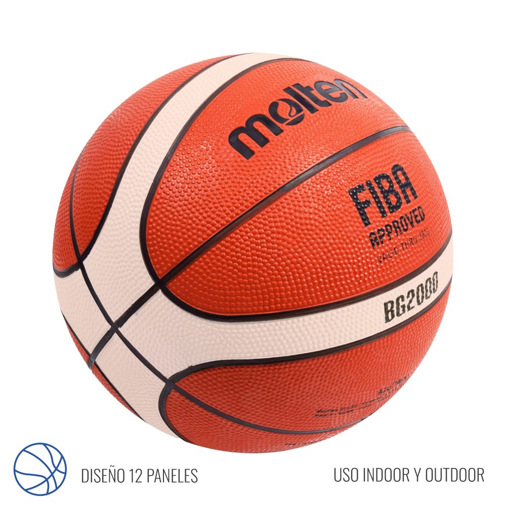 Balon de Basquetbol Molten BG2000 Nº7 Nº6 Nº5 Nº3 3