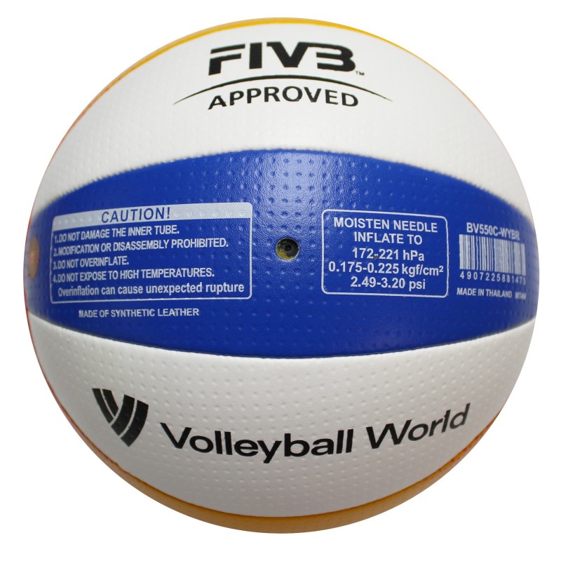 Balon de Voleibol Mikasa BV550C Oficial Playa 2