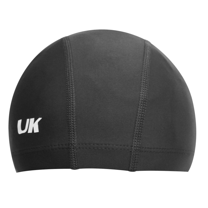 Gorro de Natación Lycra Uk Time Negro