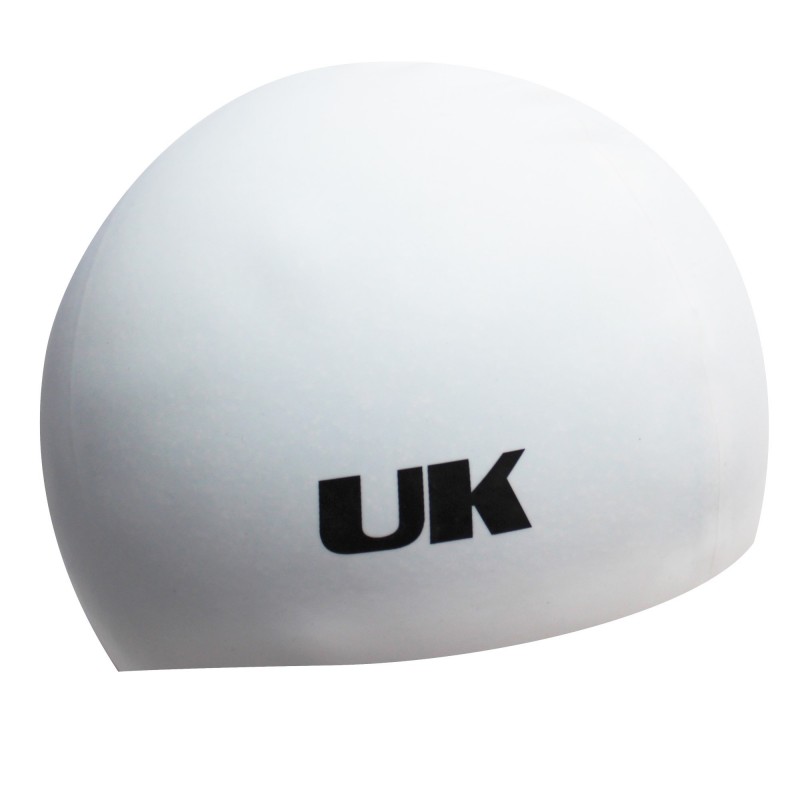 Gorro de Natación Silicona Uktime Blanco