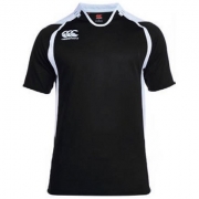 Camiseta Canterbury Rugby HO-OPED Negro-Blanco
