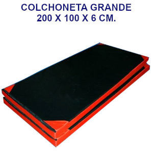 Colchoneta de ejercicio 200x100x6cm. densidad 45 oxford