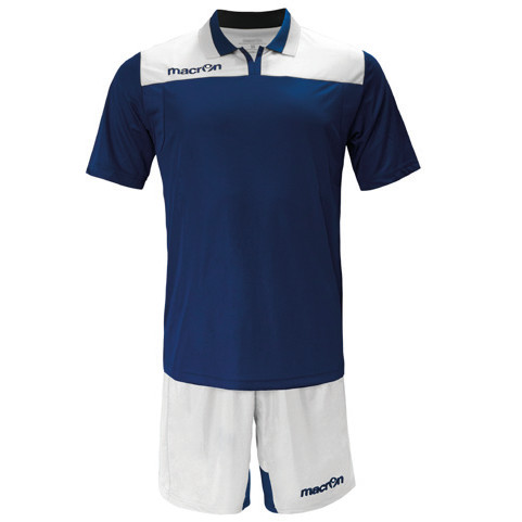 Equipo de Futbol Macron Roma Azul Marino - Blanco