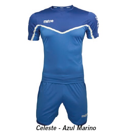 Equipo de Futbol Mitre Chelsea Celeste - Azul Marino