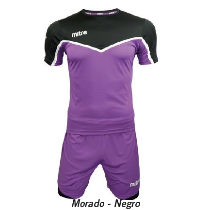 Equipo de Futbol Mitre Chelsea Morado - Negro