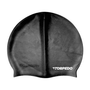 Gorra de Natacion Torpedo Silicona Pro Negra