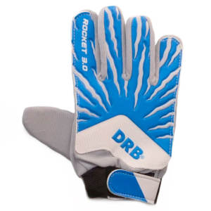 Guante Arquero DRB Rocket 3.0 Niños Gris/celeste