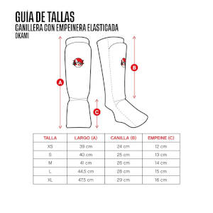 Canillera Okami Elasticada con Empeinera Guia
