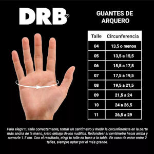 Guante Arquero DRB Leader 23 Pro Tabla
