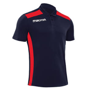 Polera Presentacion Macron Folk Azul Marino