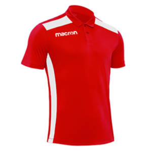 Polera Presentacion Macron Folk Rojo