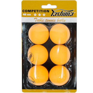 Pelota de Ping Pong Yashima 3* Naranja