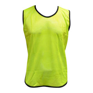 Peto de Entrenamiento Malla con Costura Amarillo