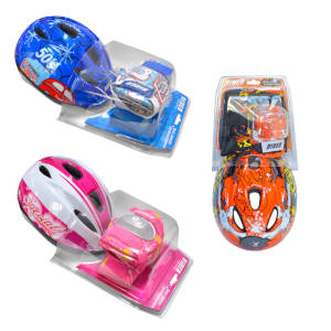 Set Casco + Protecciones Rider Infantil