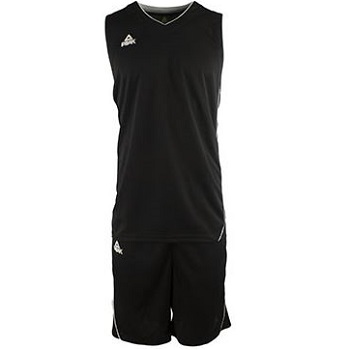 Kit de Basquetbol Peak Hombre Negro - Blanco