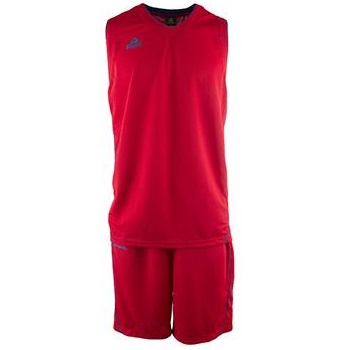 Kit de Basquetbol Peak Hombre Rojo - Azul