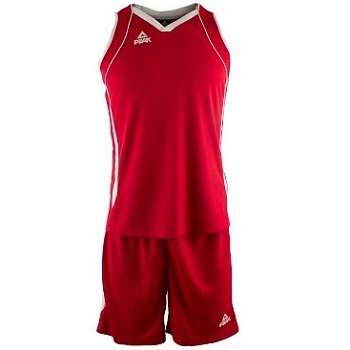 Kit - Set de Basquetbol Peak Mujer Rojo - Blanco