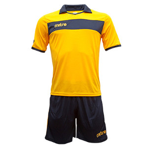 Equipo - Uniforme de Futbol Mitre London Amarillo/Azul Marino