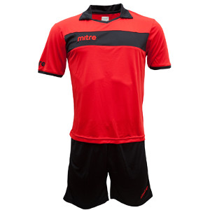 Equipo - Uniforme de Futbol Mitre London Rojo/Negro