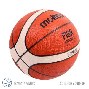 Balon de Basquetbol Molten BG2000 Nº7 Nº6 Nº5 Nº3 3