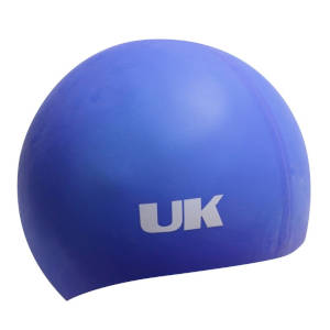 Gorro de Natación Silicona Uktime Azul