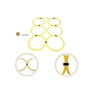 Set 12 Aros de Velocidad, coordinación y agilidad
